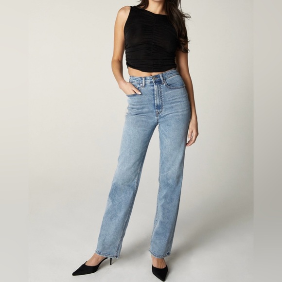 NWT- High Rise Straight Jeans - unpublished - Picture 2 of 12